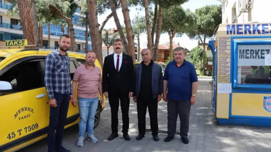 Kulalı Taksi Esnaflarına Büyükşehir Jesti