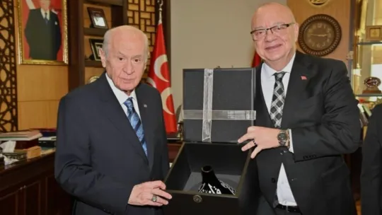 MHP ve AK Parti'li başkanlardan Haber Kasaba Gazetesi'ne ziyaret