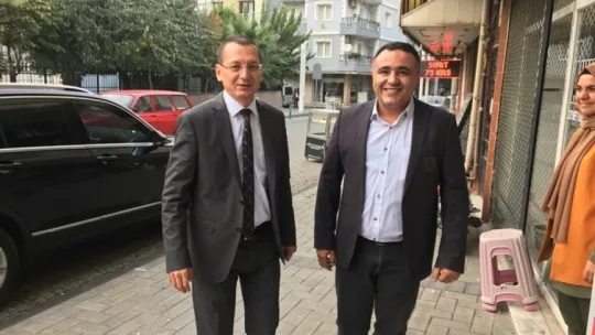 İlçemiz Kaymakamı Ali Yılmaz'dan Gazetemize ziyaret