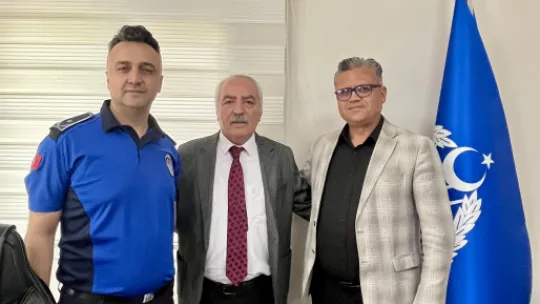 Turgutlu Belediyesi Zabıta Teşkilatından Manisa Büyükşehir Belediyesi'ne Nezaket Ziyareti