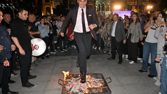 Manisa'da baharın gelişi Hıdırellez şenliği ile kutlandı