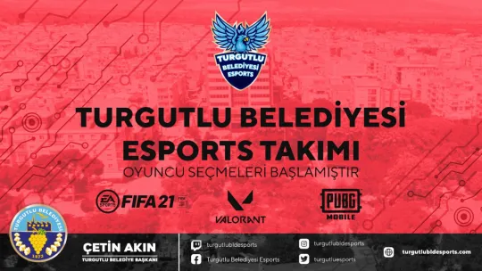 Manisa'nın İlk ve Tek Belediye Esports Takımı Turgutlu Belediyesinde