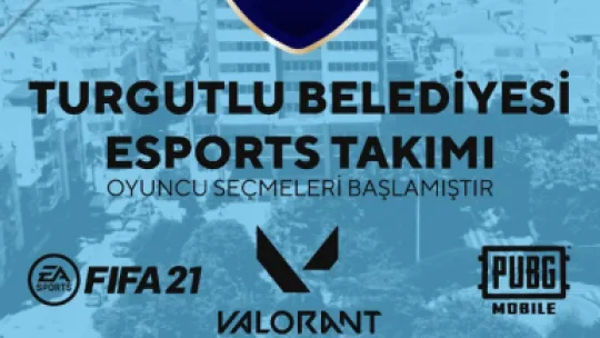 Manisa'nın İlk ve Tek Belediye Esports Takımı Turgutlu Belediyesinde