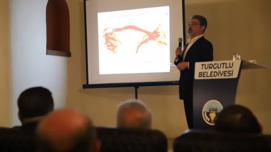 Haberlerimiz ses getirdi Turgutlu'da Deprem Konferansı verildi