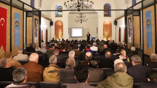 Haberlerimiz ses getirdi Turgutlu'da Deprem Konferansı verildi