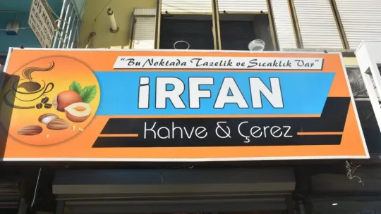 İrfan Kahve ve Çerez Turgutlu'da yeni yüzüyle sizlerin hizmetinde