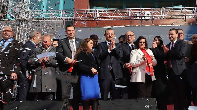 CHP Genel Başkanı Özgür Özel'in Yeni Görevindeki İlk Açılış ve Temel Atma Töreni Turgutlu'da Oldu