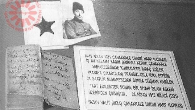 Asırlık savaş mirası kanlı Kur'an'ın kaybolduğu iddiası