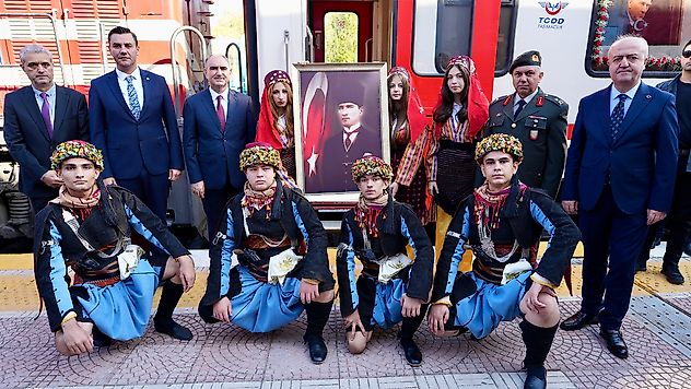 Atatürk'ün Manisa'ya Gelişinin 99. Yıl Dönümü Kutlandı