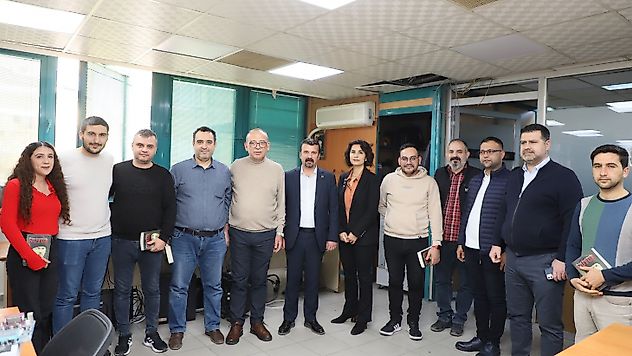 Başkan Akın ve Başkan Yardımcılarından Personele Yeni Yıl Tebriği
