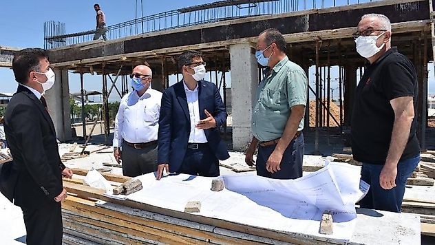 Başkan Çelik Sancaklıbozköy Projesini Yerinde İnceledi