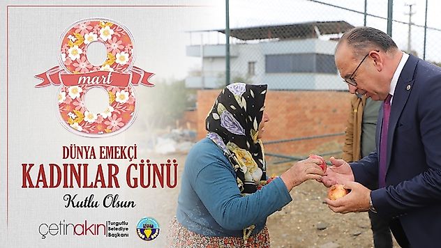 Başkan Çetin Akın: 'Adil, eşit ve özgür bir dünyayı kadınlarla birlikte kuracağız'
