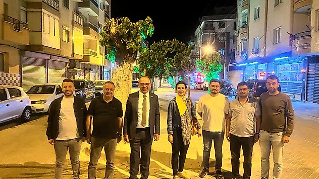 Başkan Çetin Akın'dan Akşam Mesaisi