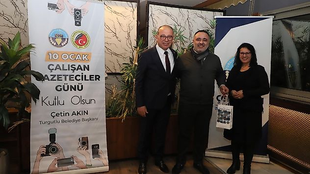 Başkan Çetin Akın Gazeteciler ile Buluştu