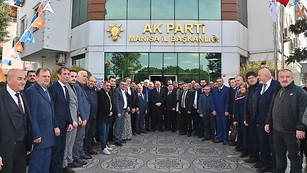 Başkan Ergün Ak Parti İl Teşkilatıyla Buluştu