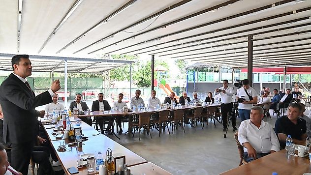 Başkan Zeyrek'ten Gölmarmara Ziyareti