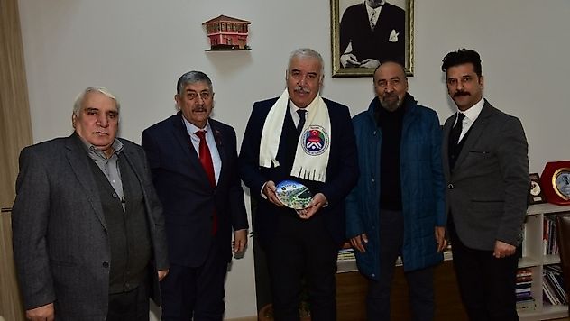 Büyükşehir'e Azerbaycan Derneği'nden ziyaret