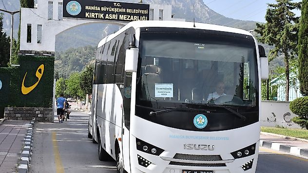 Büyükşehir'den Mezarlıklara Ücretsiz Ulaşım Hizmeti
