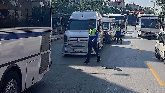 Büyükşehir'den, Servis Araçlarına Denetim