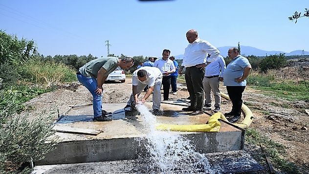 Büyükşehir'den Tiyenli Mahallesi'ne Yeni İçme Suyu Sondajı