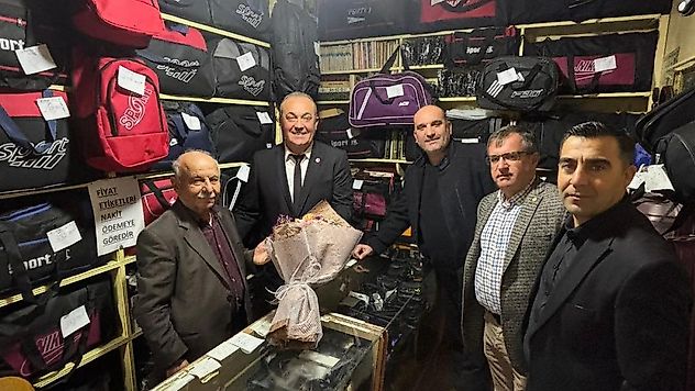 Cenk Vatansever'den Halil Harcanoğlu'na Anlamlı Ziyaret