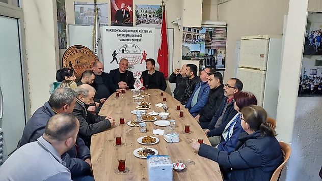 Cenk Vatansever'den Makedonya Göçmenleri Derneği'ne Ziyaret