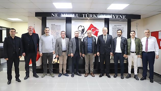 Cenk Vatansever'den Turgutlu Belediyesi'ne Ziyaret