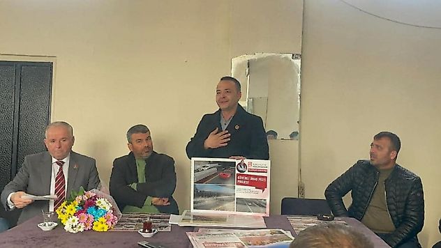 Çepnidere Mahallesi'nde Büyük Birlik Partisi Belediye Başkan Adayı Yıldıray Karataş'a Büyük İlgi