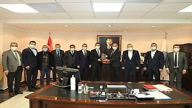 CHP Genel Başkan Yardımcısı Ahmet Akın'dan Başkan Çetin Akın'a Ziyaret