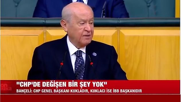 CHP Genel Başkanı maalesef kukladır, kuklacı ise İstanbul Büyükşehir Belediye Başkanlığı makamında oturan zattır