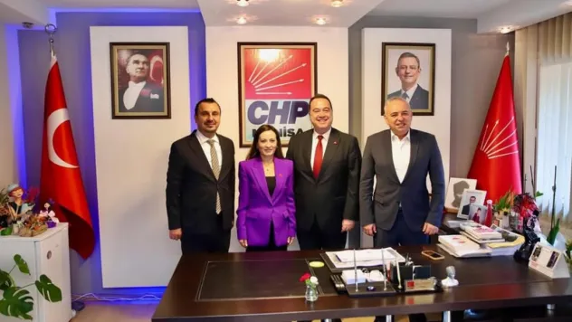 CHP Heyetinden 'Baba Ocağı'na Destek Ziyareti
