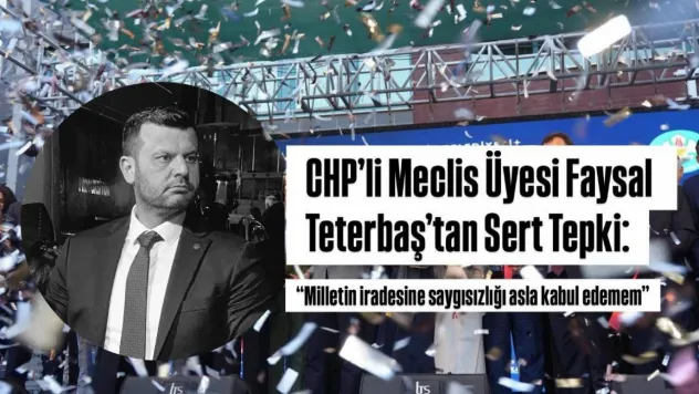 CHP'li Meclis Üyesi Faysal Teterbaş'tan Basın Açıklaması