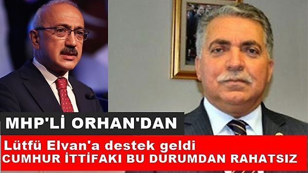 Orhan' Elvan'ın Görevden ayrılmış olması hayra alamet olarak değerlendirilemez'