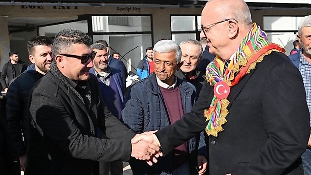 Cumhur'un Adayı Başkan Ergün'e Gölmarmara'da Coşkulu Karşılama!