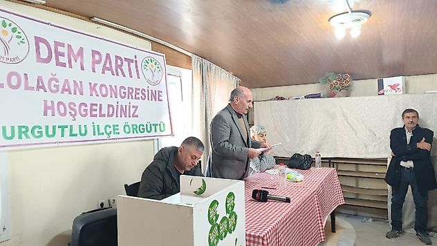 Dem Parti Turgutlu kongresi, büyük bir katılımla ve coşkuyla gerçekleşti (Videolu Haber)