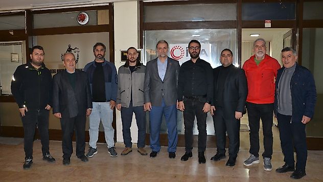 İlim Yayma Cemiyeti'den Basın Mensuplarına Ziyaret