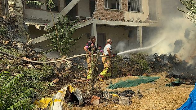 İtfaiyeden Aşırı Sıcak Uyarısı: Yangın Riski Üst Seviyede