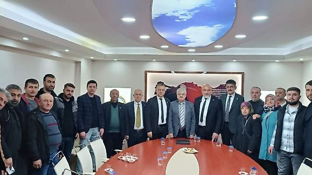 İyi Partili Özcan'dan Soma Mesaisi