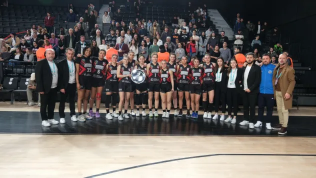 Kadın basketbol takımımız hedeflerimizin üstünde bir başarı gösterdi