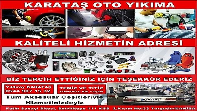Karataş Oto Yıkama Aksesuar Turgutlu'da Kaliteli Hizmetin Tek Adresi