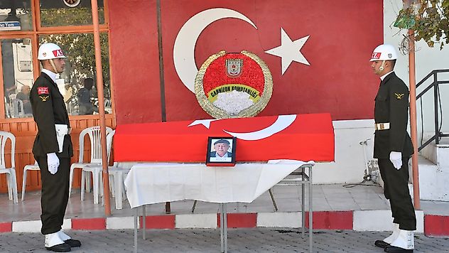 Kıbrıs Gazisi İbrahim Çam, Askeri Törenle Uğurlandı