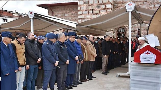 Kıbrıs Gazisi son yolculuğuna uğurlandı
