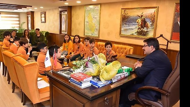 Minik Öğrenciler Geleceğe iz bıraktı