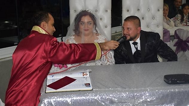 Subaşılı Müzisyen Muharrem Çokyürekli dünya evine girdi
