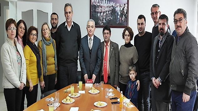 KAYMAKAM TURAN'DAN CHP'YE ZİYARET