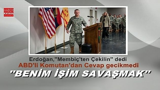 ABD'li generalden cevap 'Benim işim savaşmak'