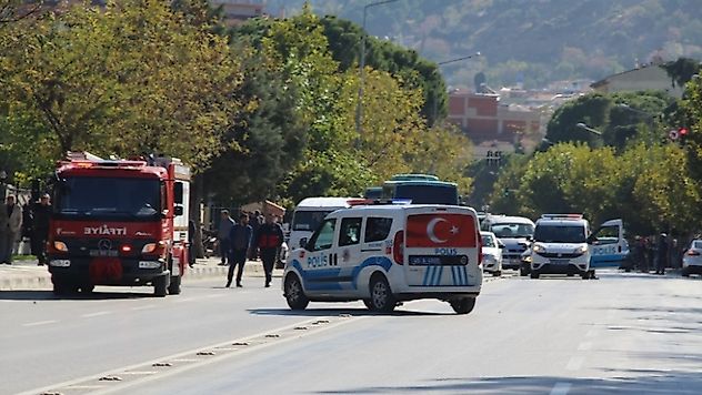 MANİSA'DA BOMBA ALARMI