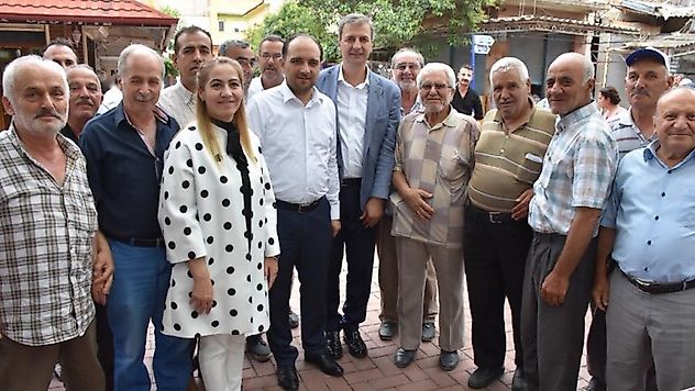 Baybatur, seçim zaferinin ardından hız kesmeden teşekkür ziyaretlerine başladı