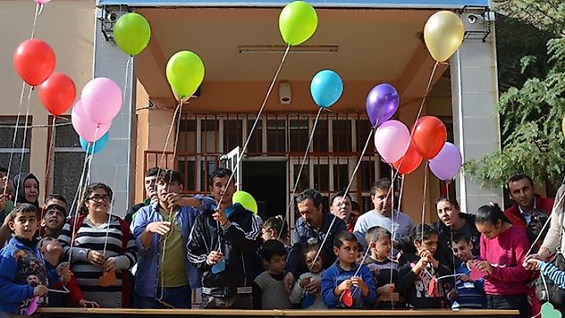 Hayallerini Gökyüzüne Saldılar