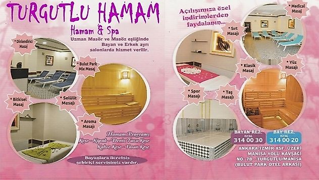 Turgutlu Hamam Sauna Hizmetinizde!